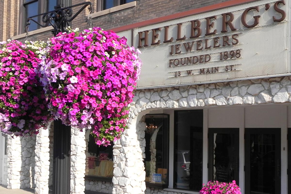 Hellberg's Jewelers, Marshalltown, Iowa