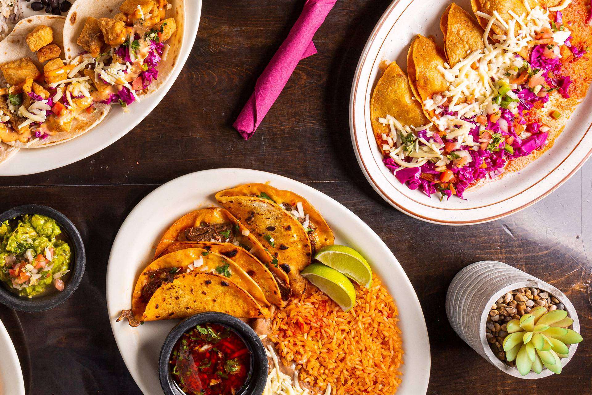 Menu Items from La Carreta