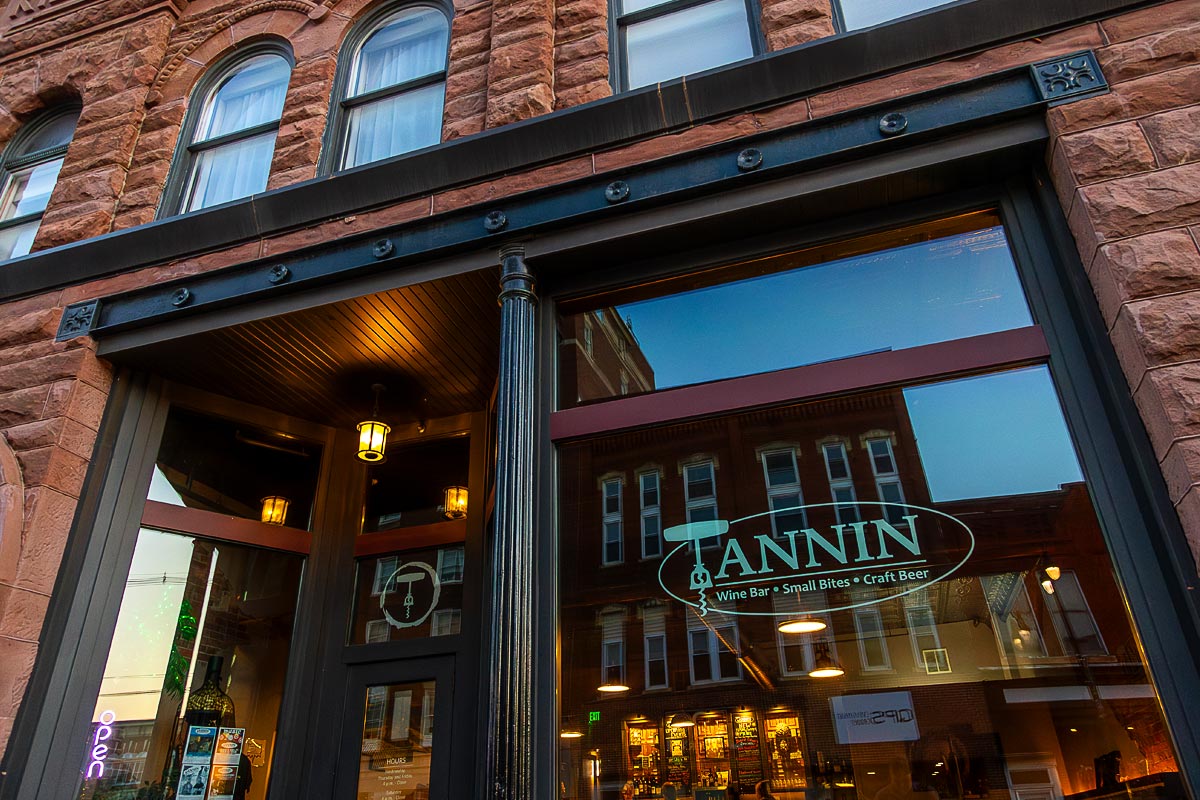 Tannin Wine Bar, Marshalltown, Iowa